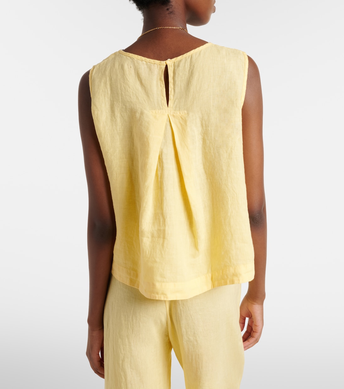 Top Maxine aus Leinen | Velvet