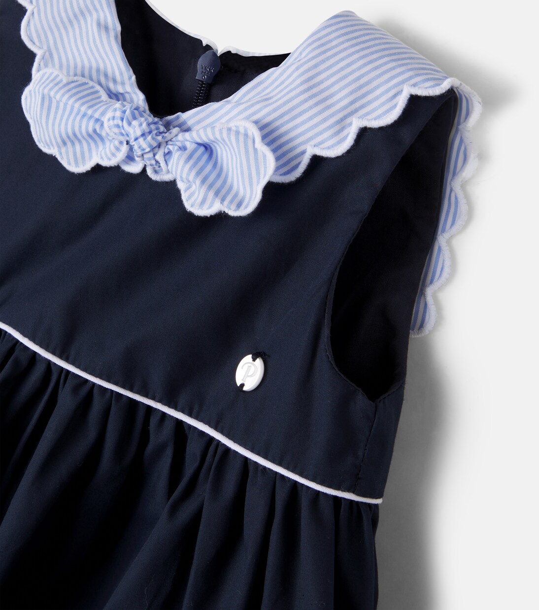 Baby striped cotton dress | Patachou