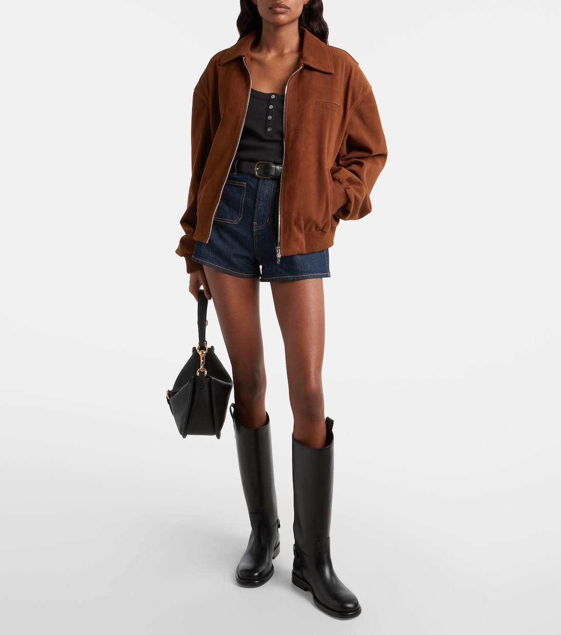 Elijah denim shorts | Veronica Beard