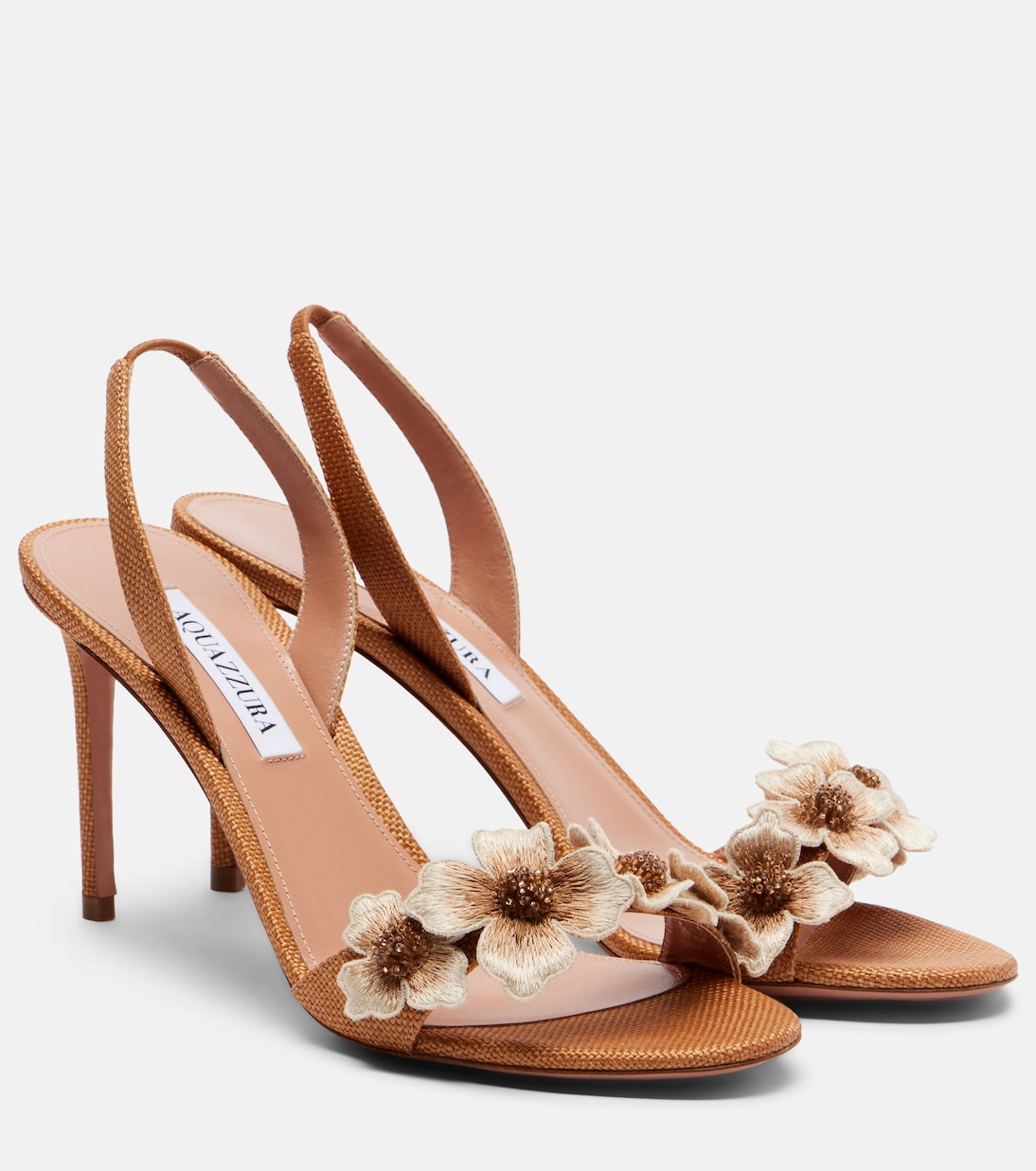 Verzierte Slingback-Sandalen Passionflower | Aquazzura