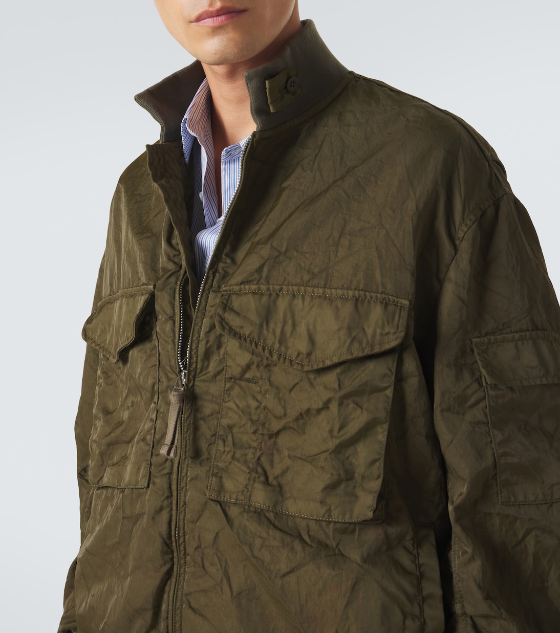 Chaqueta bomber con cremallera | Comme des Garçons Homme