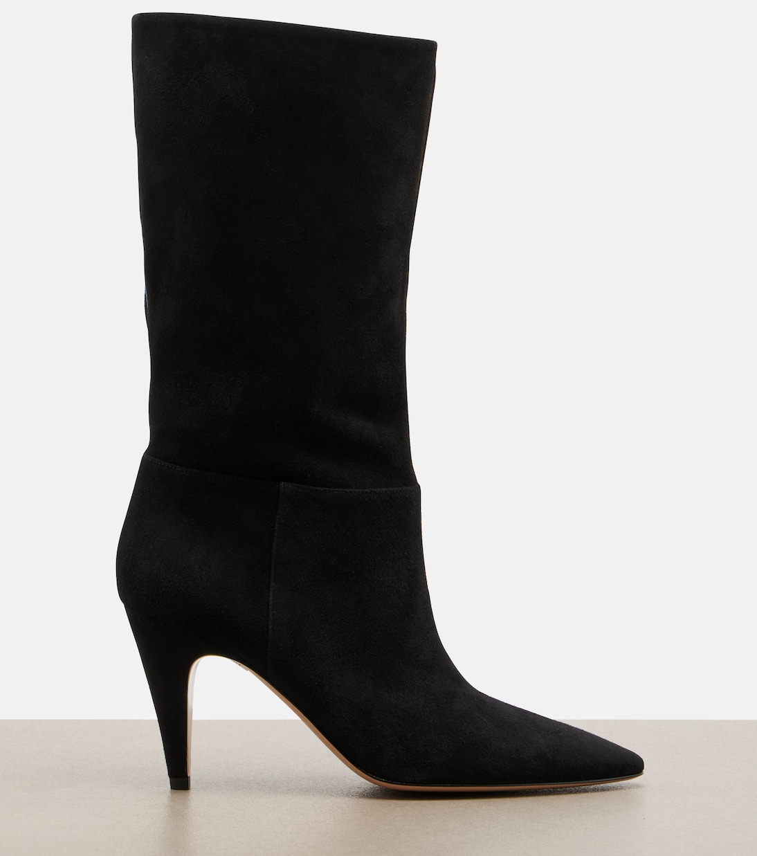 Elise suede mid-calf boots | Gianvito Rossi