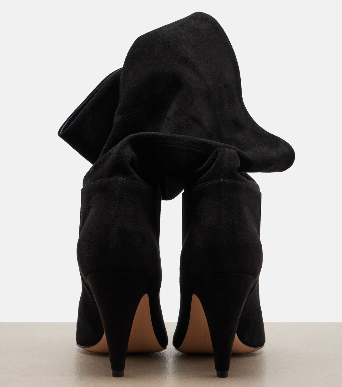 Elise suede mid-calf boots | Gianvito Rossi