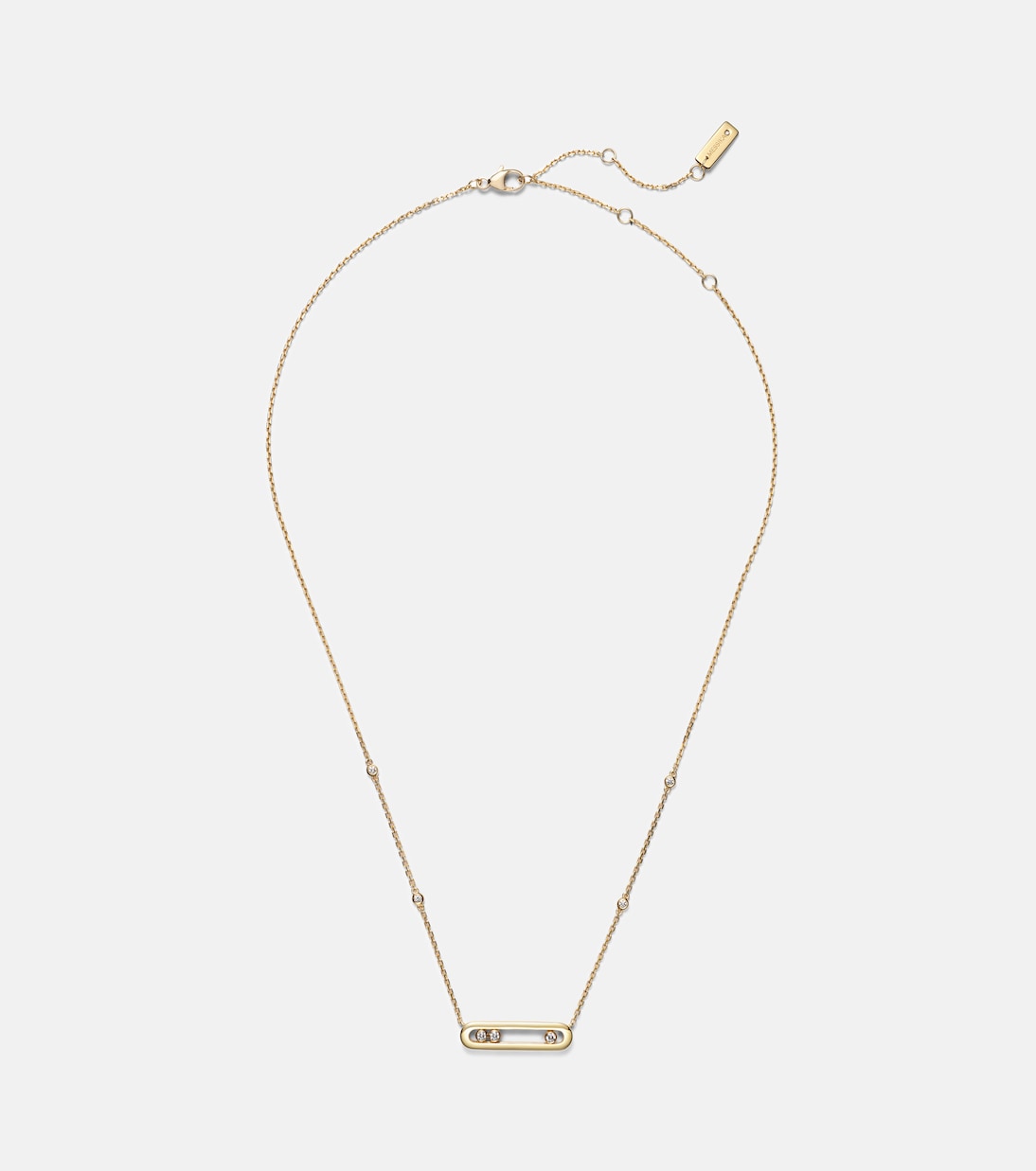 Collar Baby Move de oro de 18 ct con diamantes | Messika
