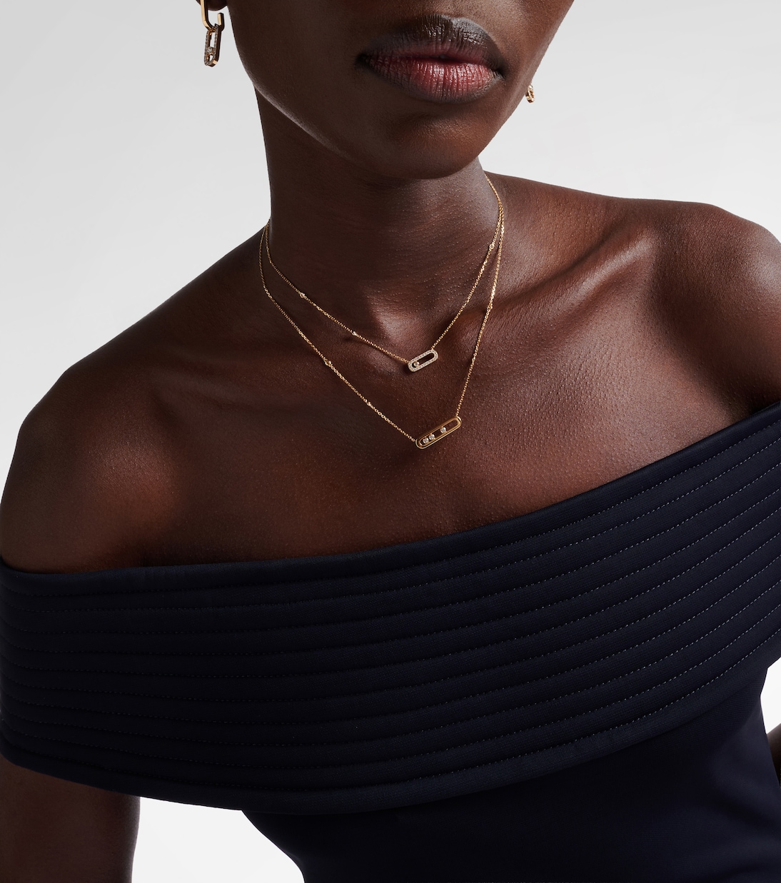 Collar Baby Move de oro de 18 ct con diamantes | Messika