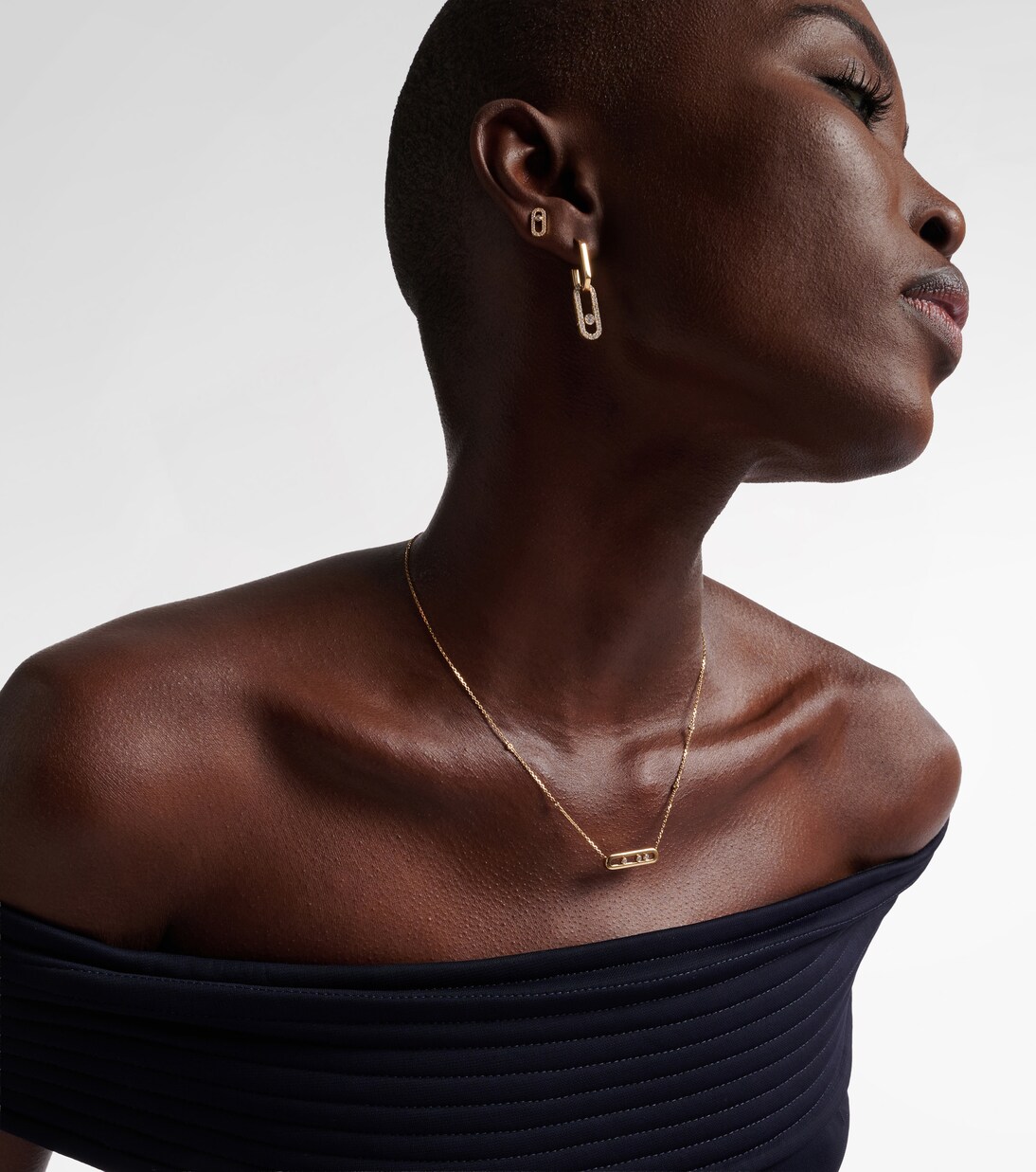 Collar Baby Move de oro de 18 ct con diamantes | Messika