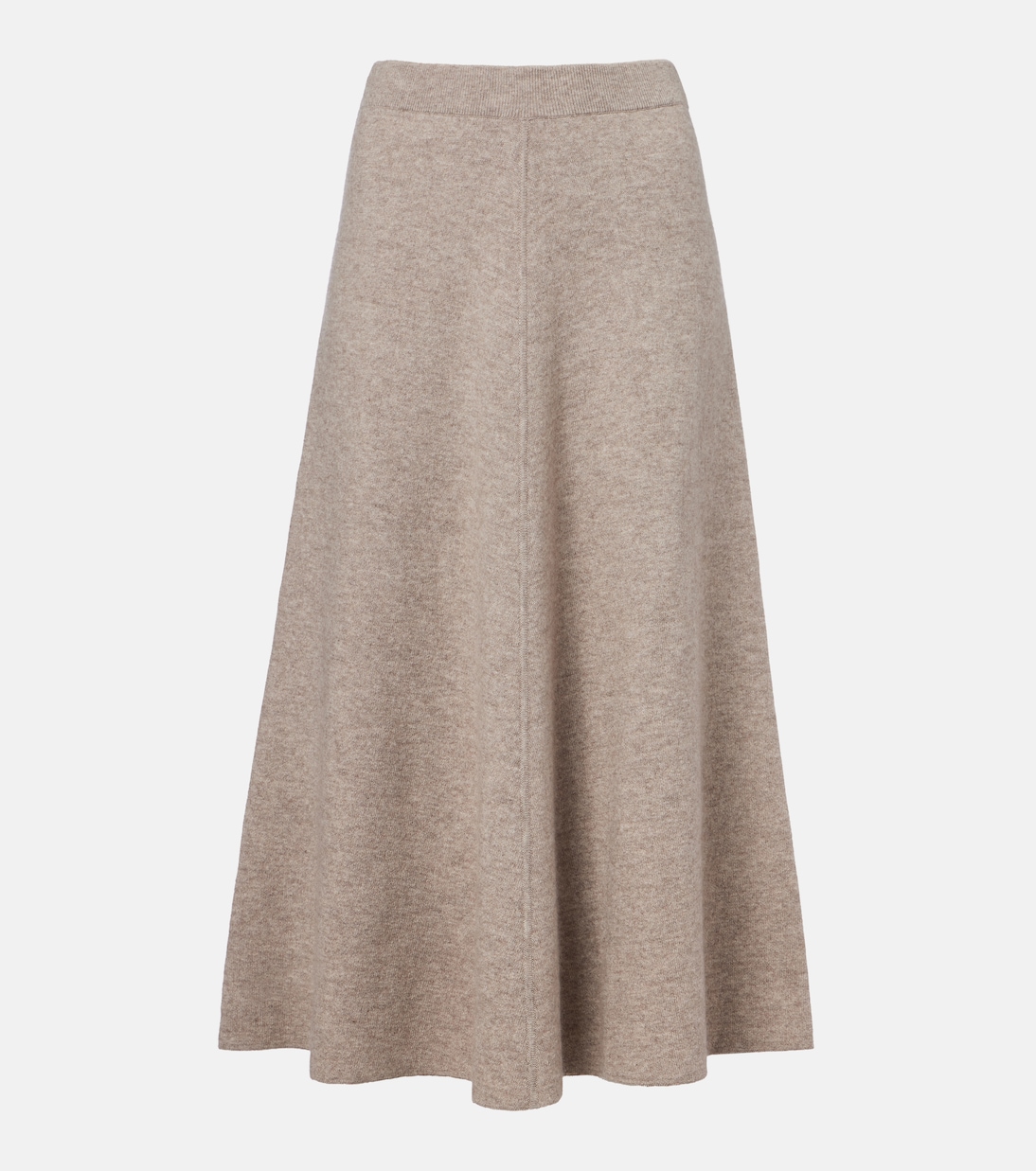 Wool and cashmere midi skirt | Jardin des Orangers