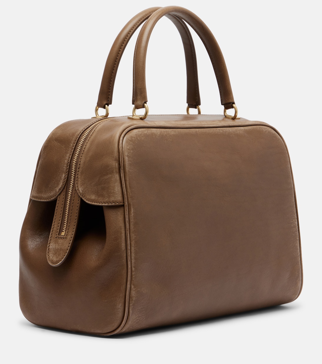 Bowling-Bag America Medium aus Leder | Calvin Klein Collection