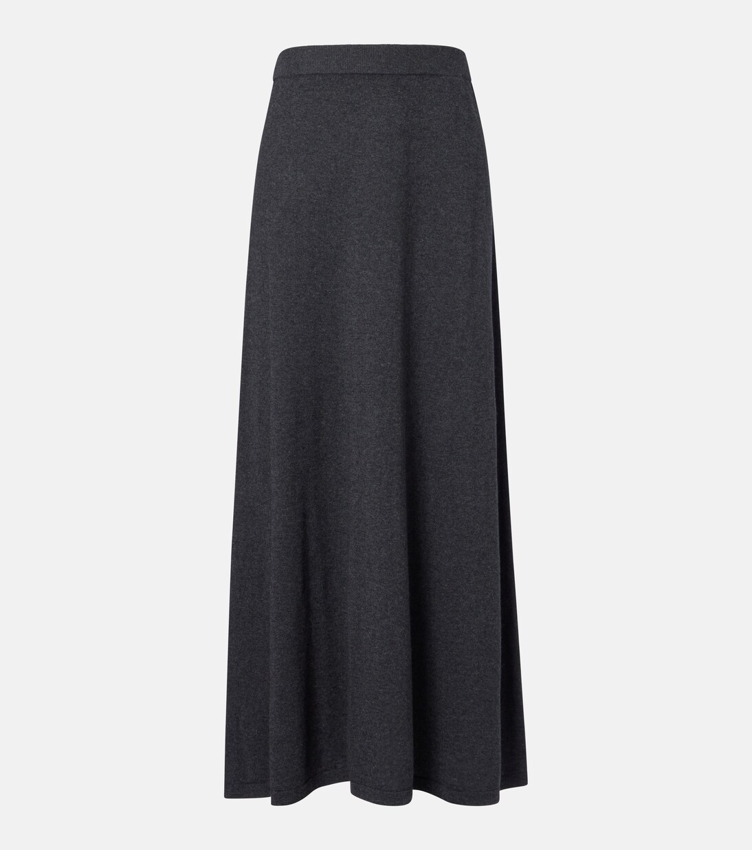 Adrienne cotton and cashmere midi skirt | Lisa Yang