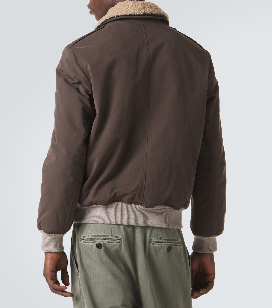 Chaqueta con borrego | Brunello Cucinelli