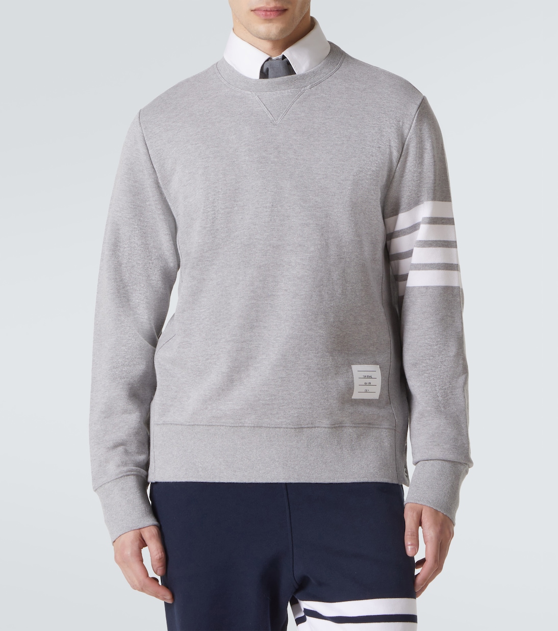 Sweatshirt 4-Bar aus Baumwolle | Thom Browne