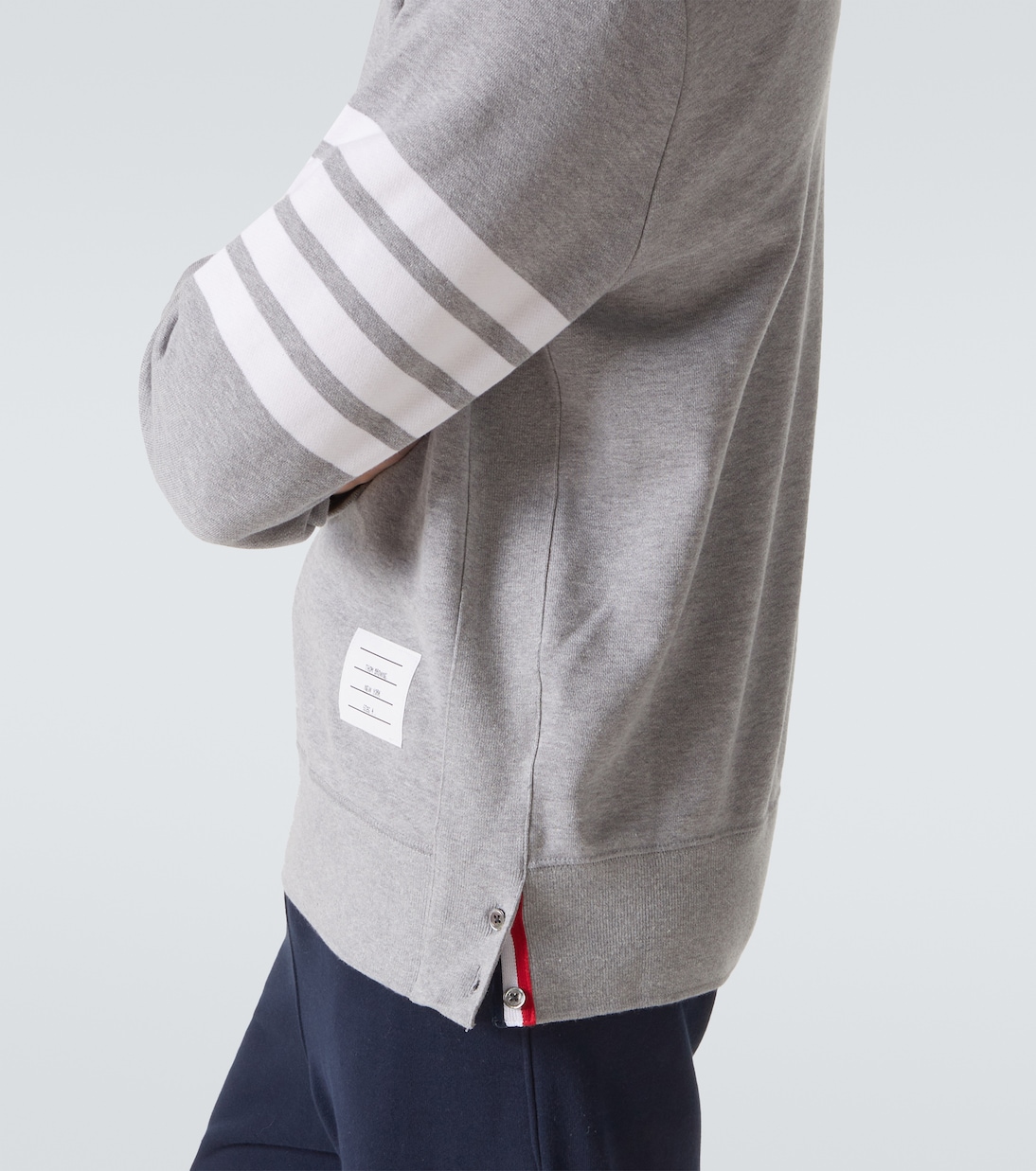 Sweatshirt 4-Bar aus Baumwolle | Thom Browne