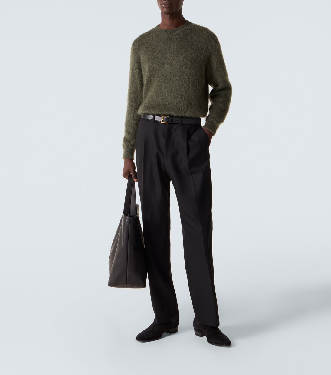 Wyatt suede Chelsea boots | Saint Laurent