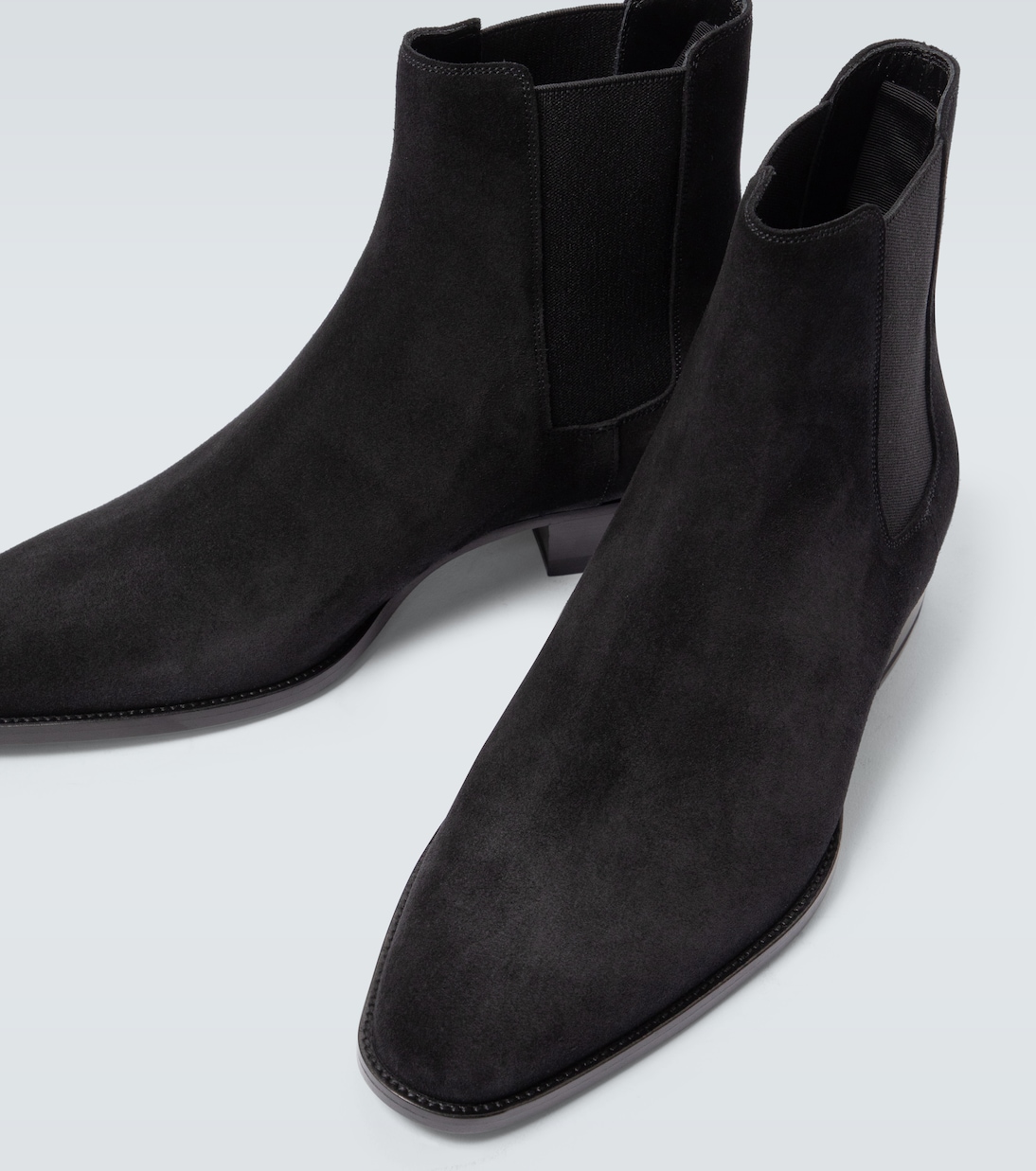 Wyatt suede Chelsea boots | Saint Laurent