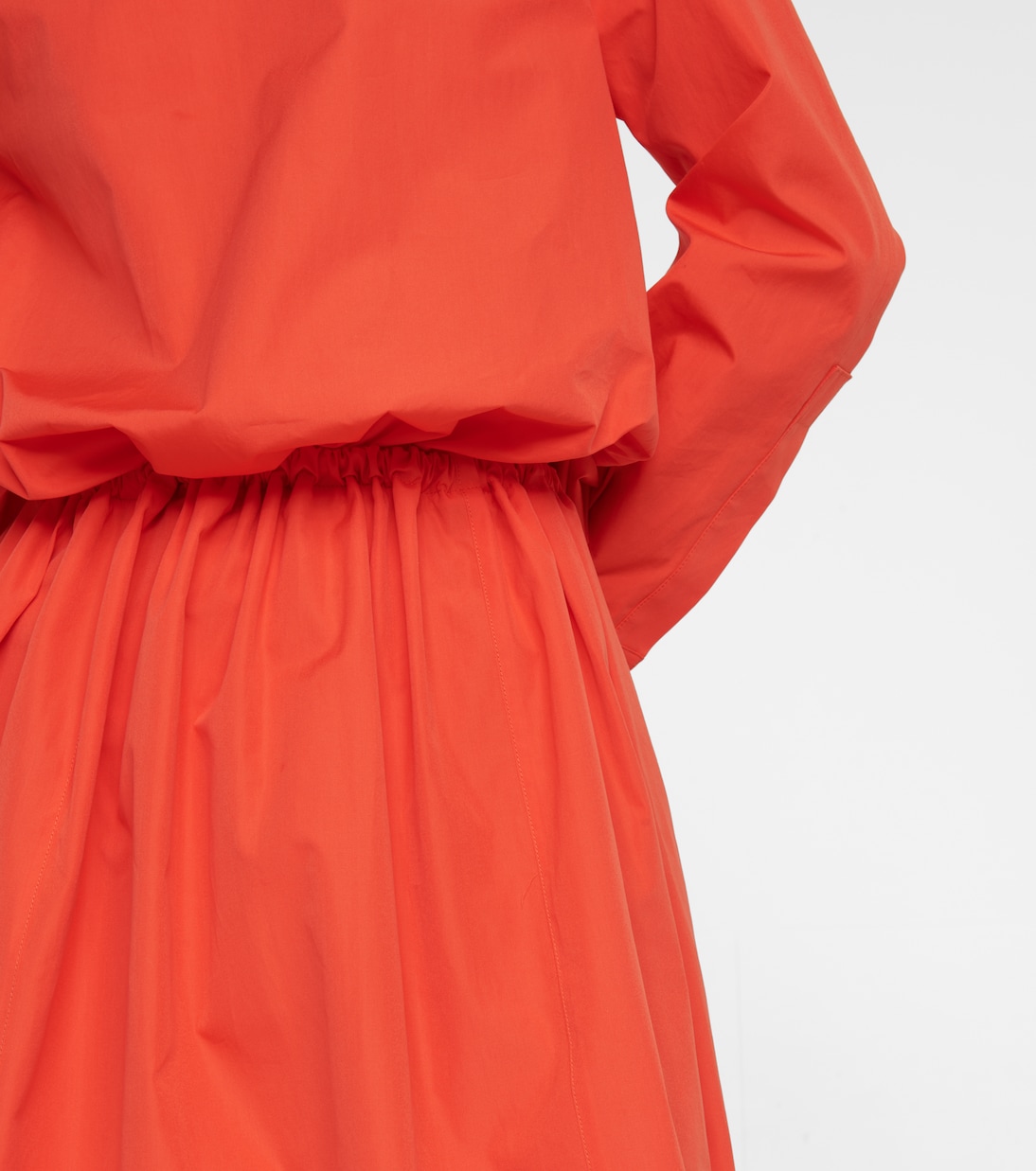 Midikleid aus Baumwollpopeline | Marni