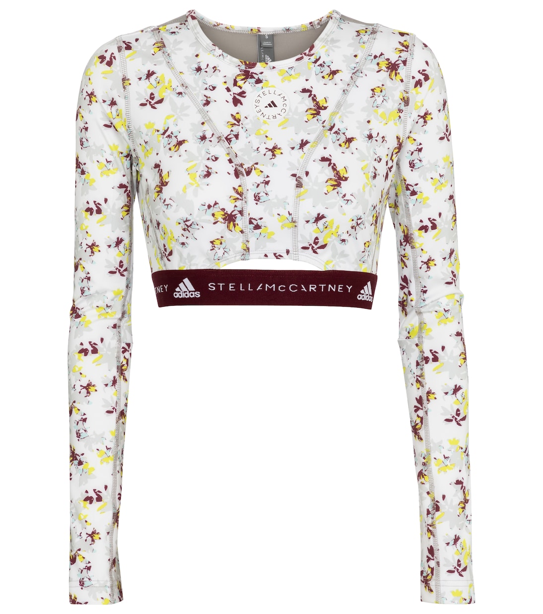 Future Playground floral crop top | Adidas by Stella McCartney
