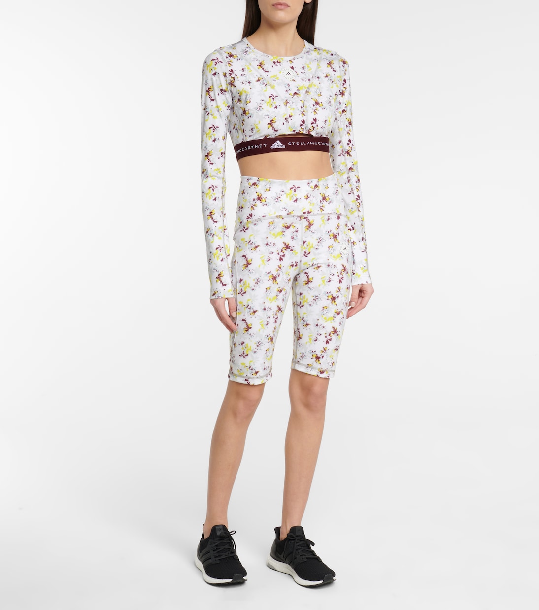 Future Playground floral crop top | Adidas by Stella McCartney