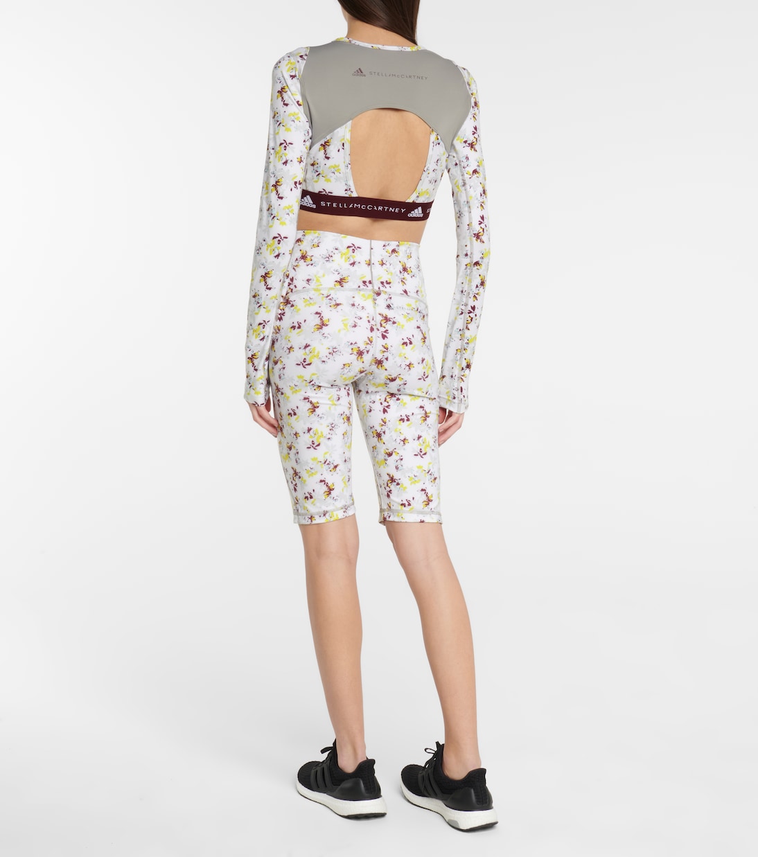 Future Playground floral crop top | Adidas by Stella McCartney