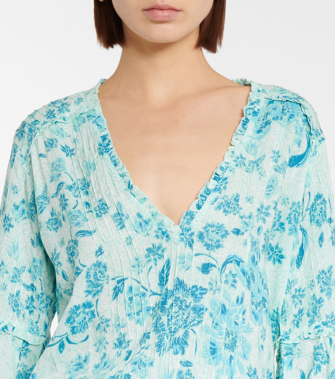 Miniabito Ilona con stampa floreale | Poupette St Barth