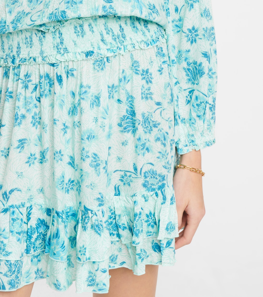 Miniabito Ilona con stampa floreale | Poupette St Barth