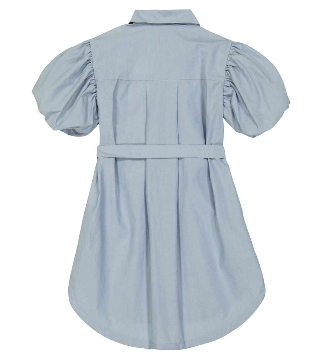 Embellished puff-sleeve dress | Brunello Cucinelli Kids