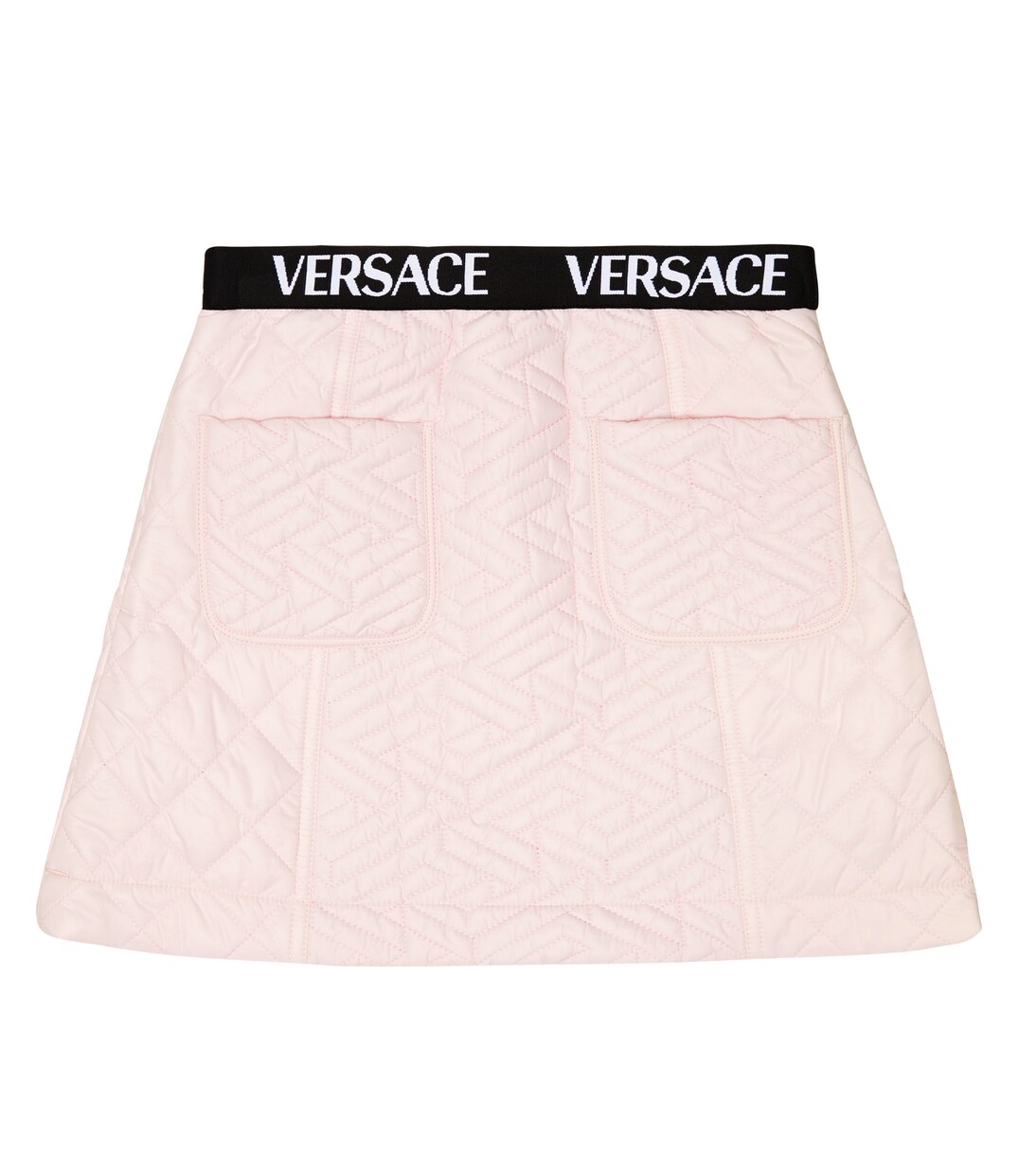 Jupe La Greca matelassée | Versace Kids