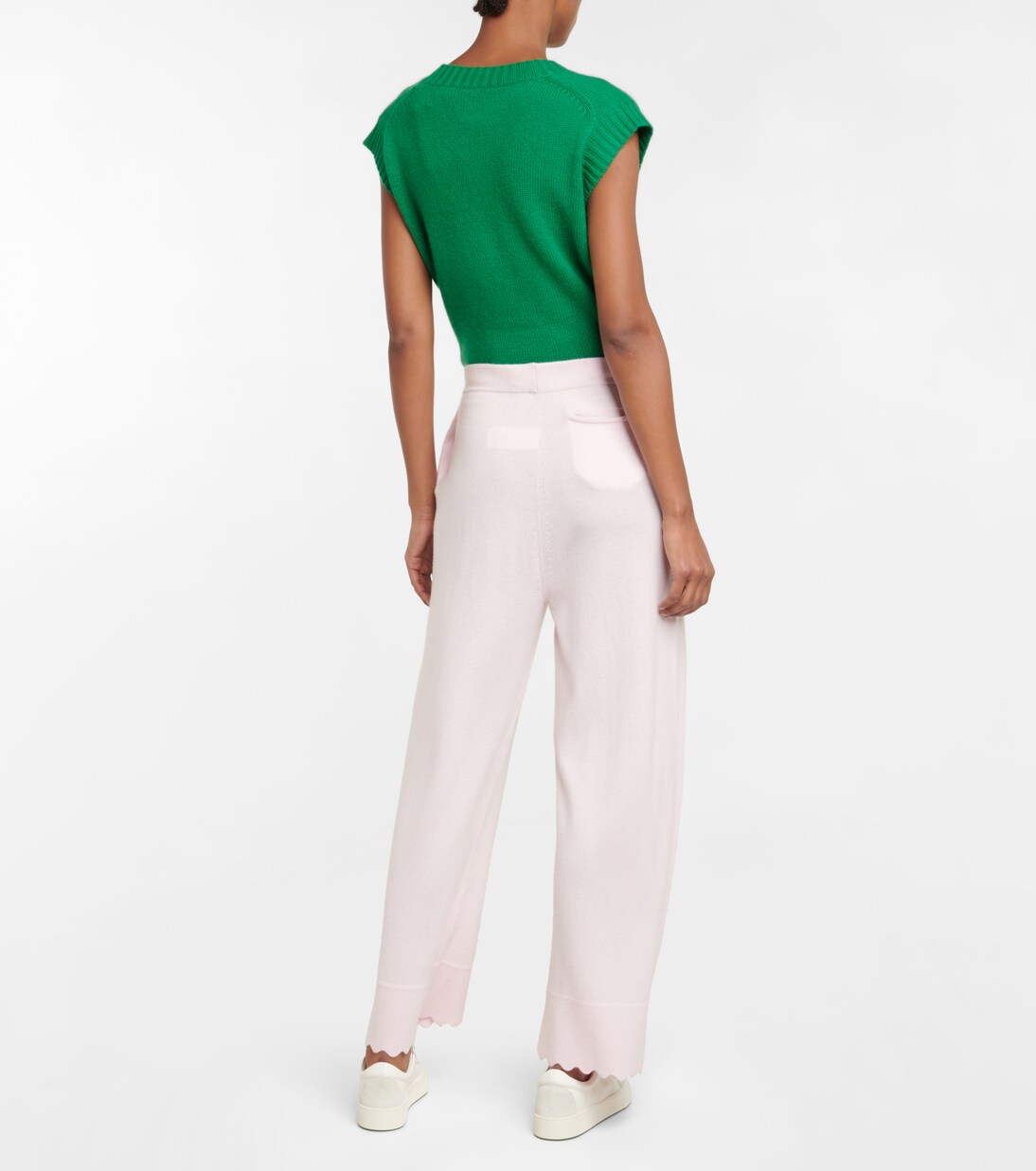 울 캐시미어 와이드 팬츠 | Jardin des Orangers