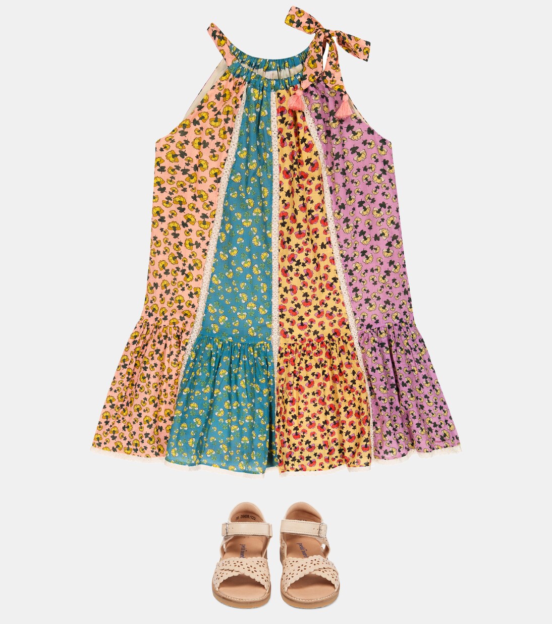 Tiggy printed cotton dress | Zimmermann Kids