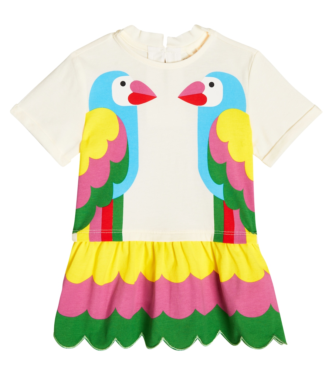 Baby Kleid aus Baumwoll-Jersey | Stella McCartney Kids