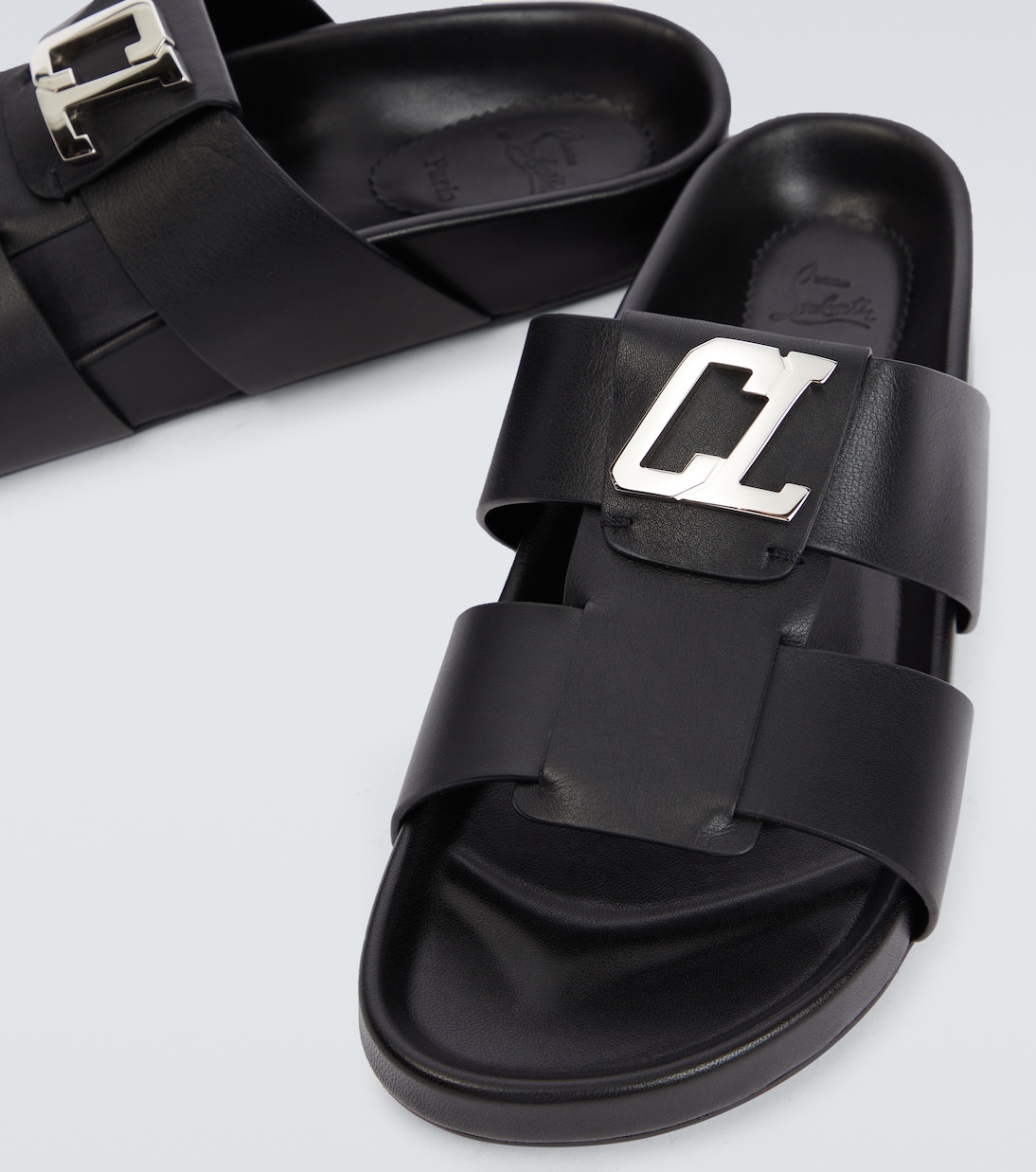 Mules Dhabubizz en cuir | Christian Louboutin