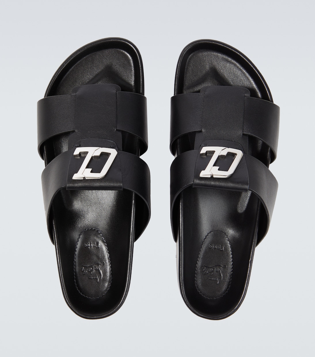 Mules Dhabubizz en cuir | Christian Louboutin