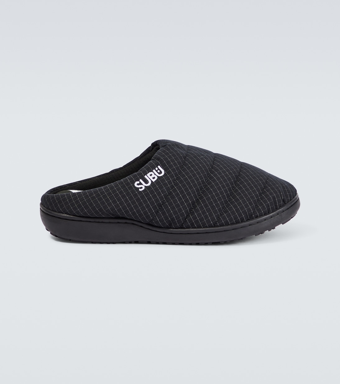 x Subu striped padded slippers | And Wander