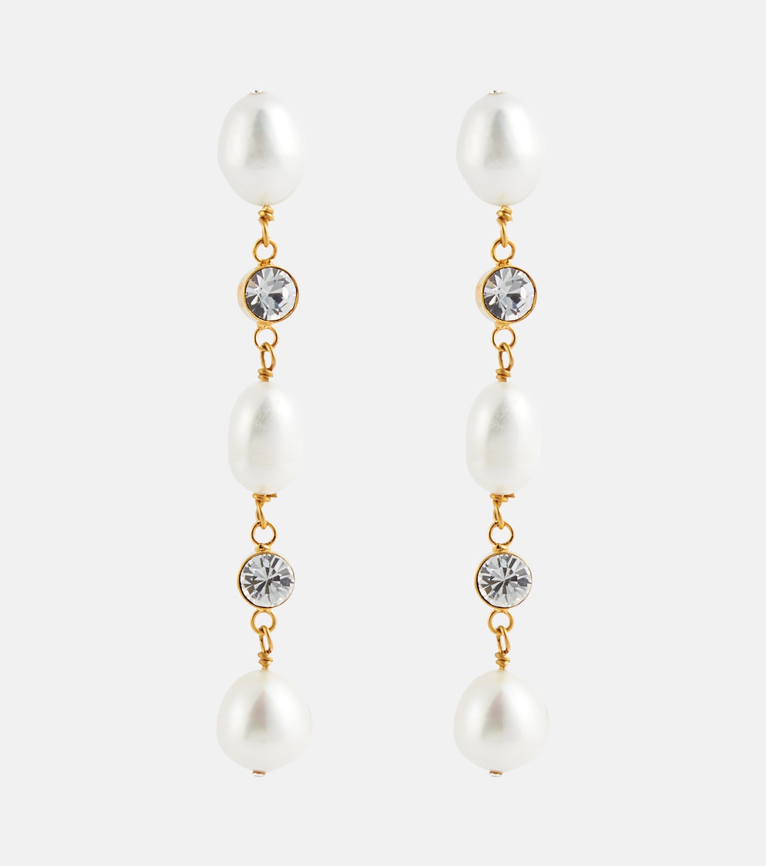Chiara embellished drop earrings | Jennifer Behr