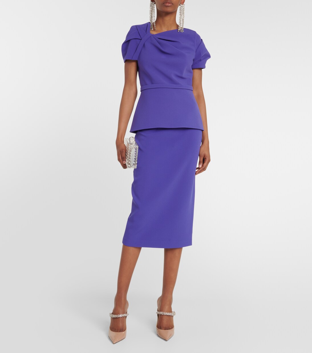 Top Cassiopeia en crêpe | Safiyaa