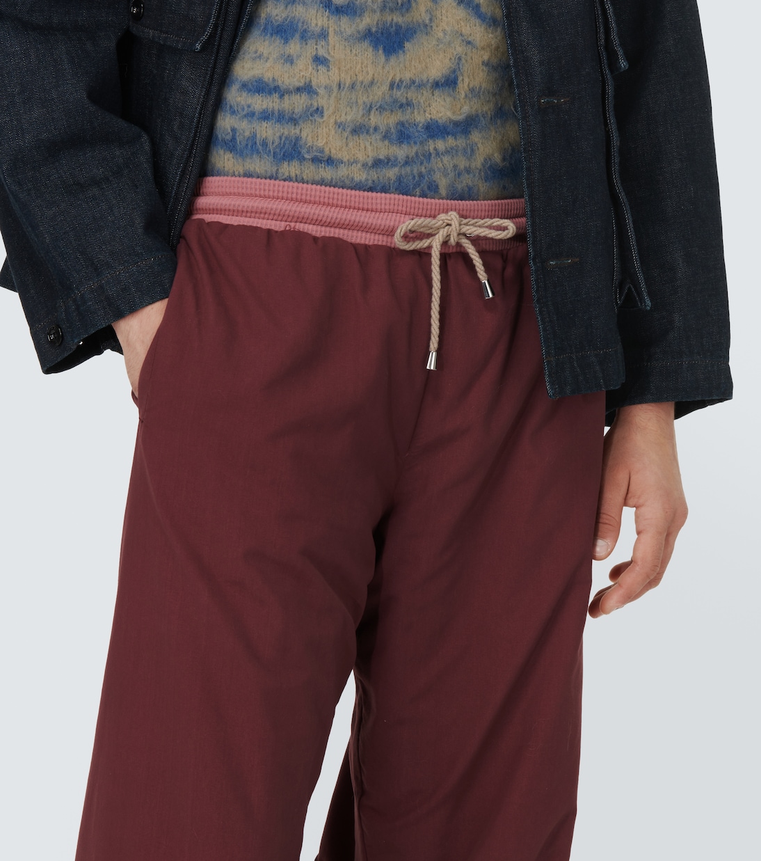 Hlaup cotton-blend sweatpants | Ranra
