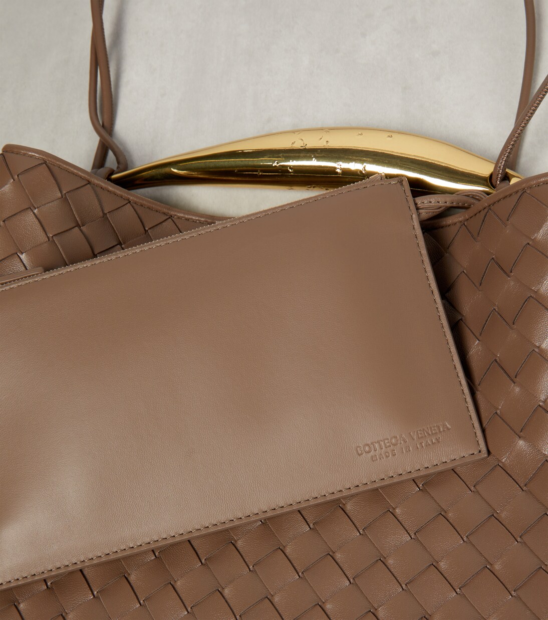 Sardine Intrecciato Large leather tote bag | Bottega Veneta