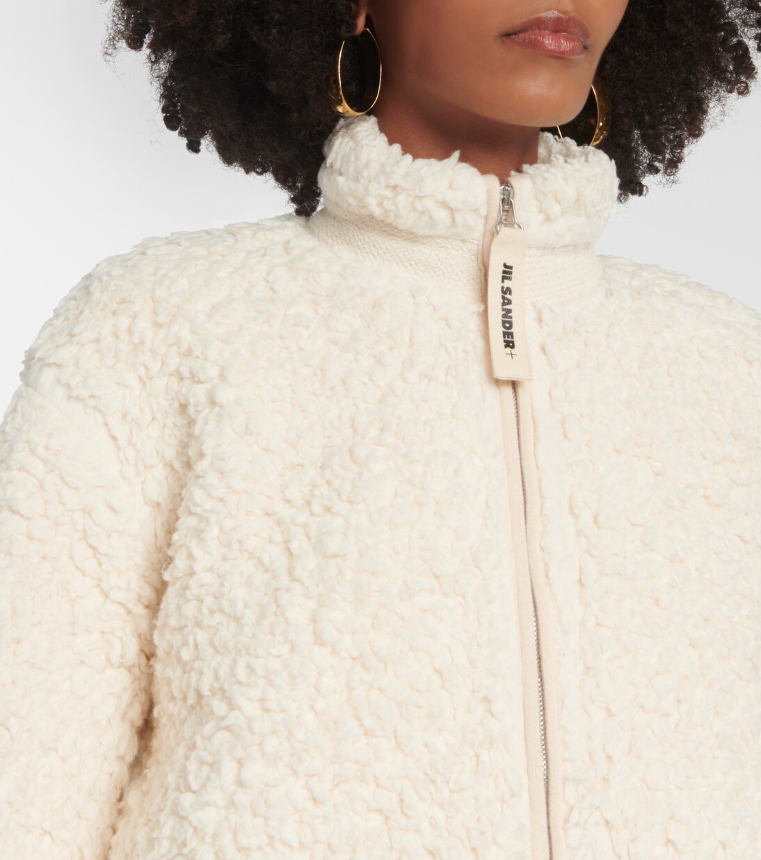 Jacke aus Teddyfleece | Jil Sander
