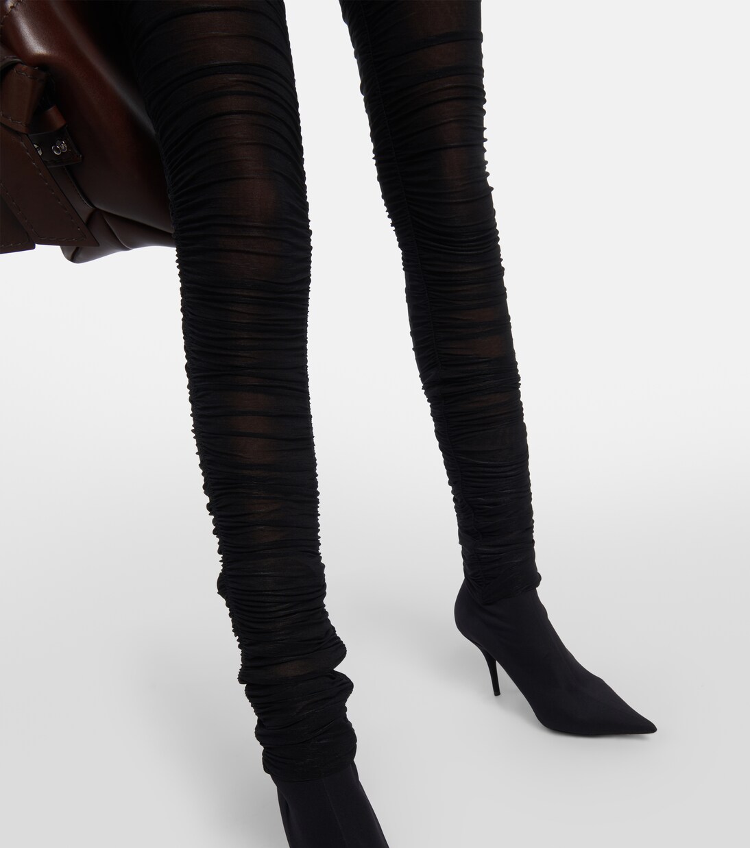 Schmale Hose Ocilia aus Mesh | KNWLS