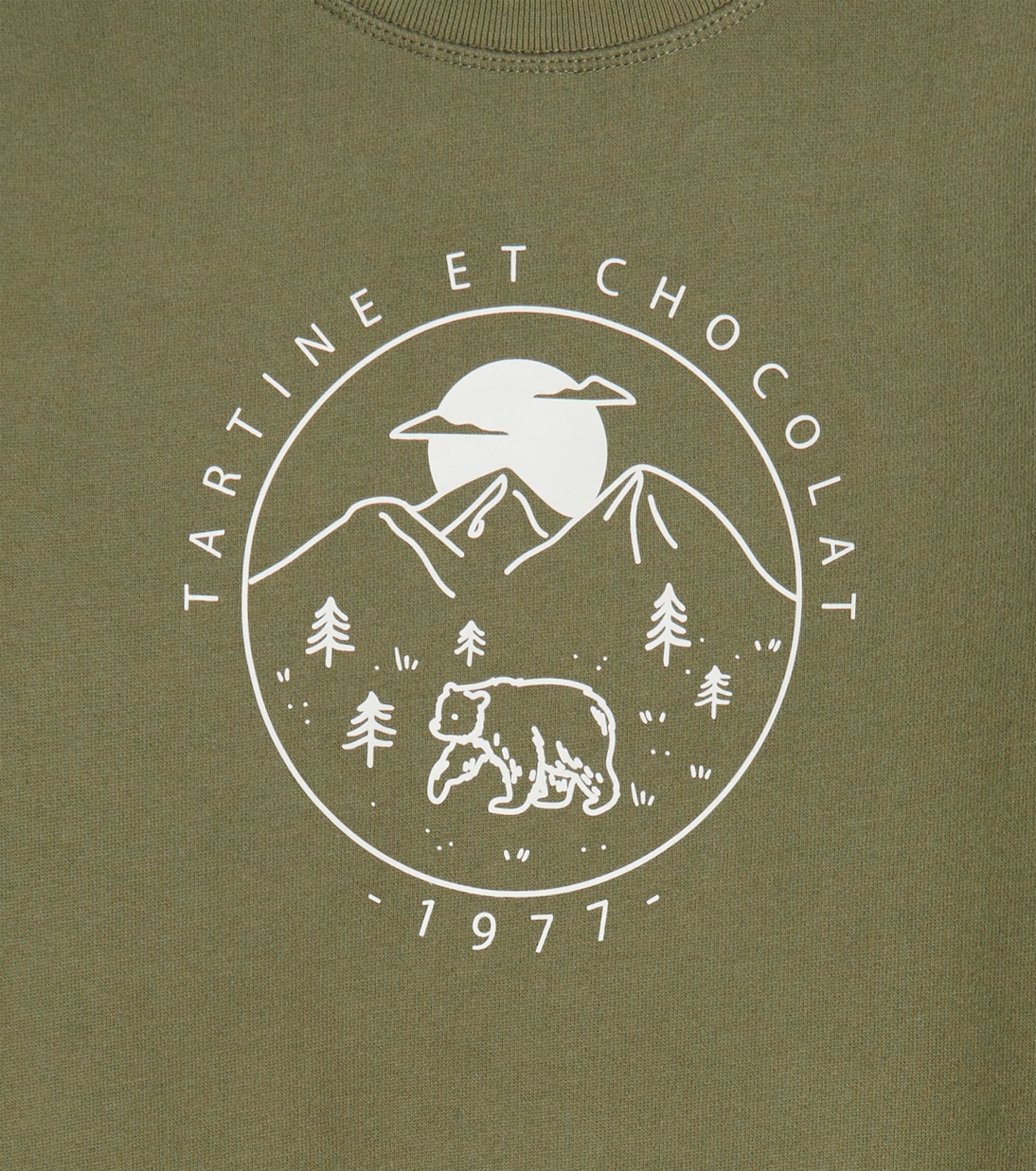 Sudadera de algodón estampada | Tartine et Chocolat