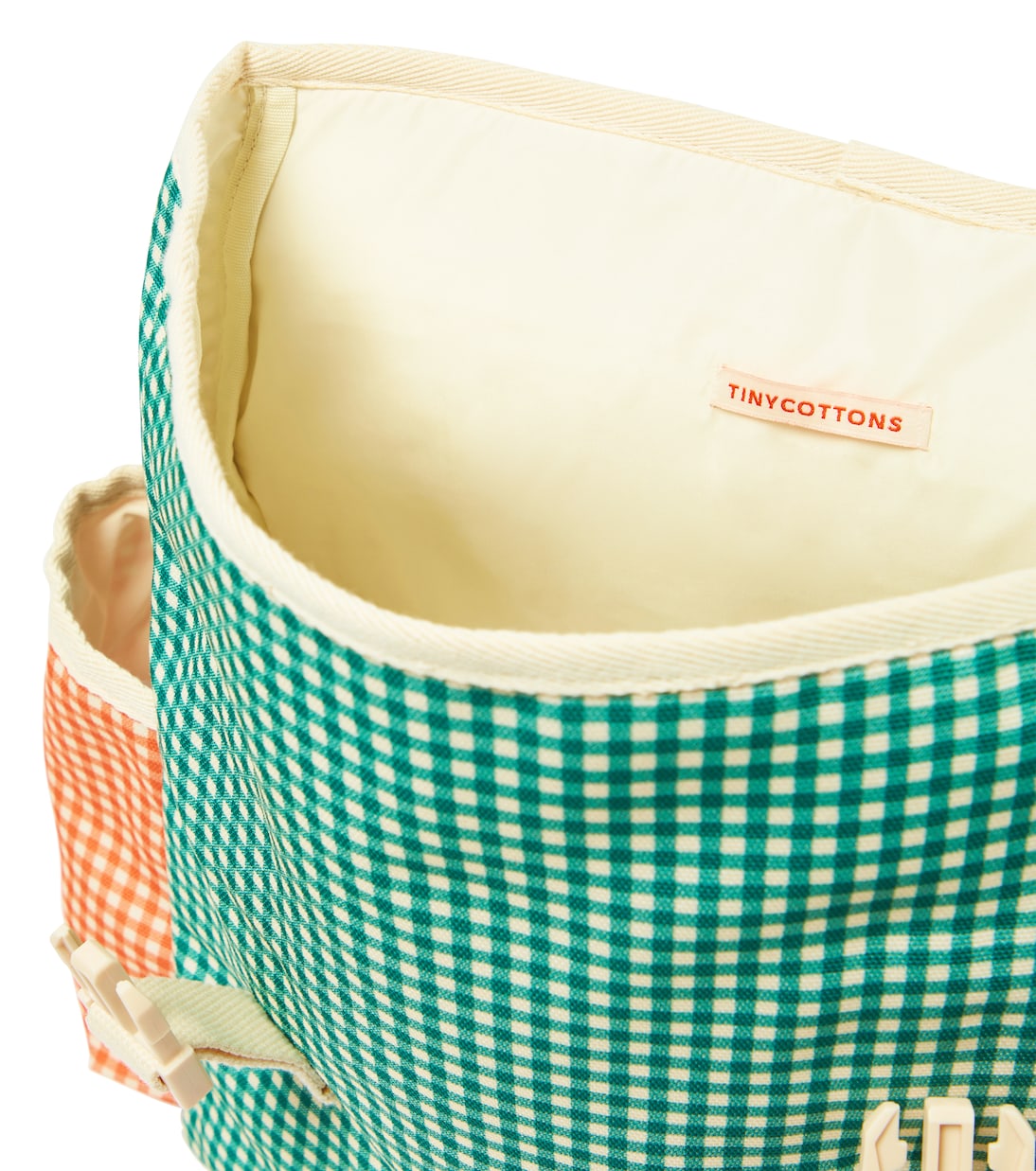 Vichy gingham backpack | Tinycottons