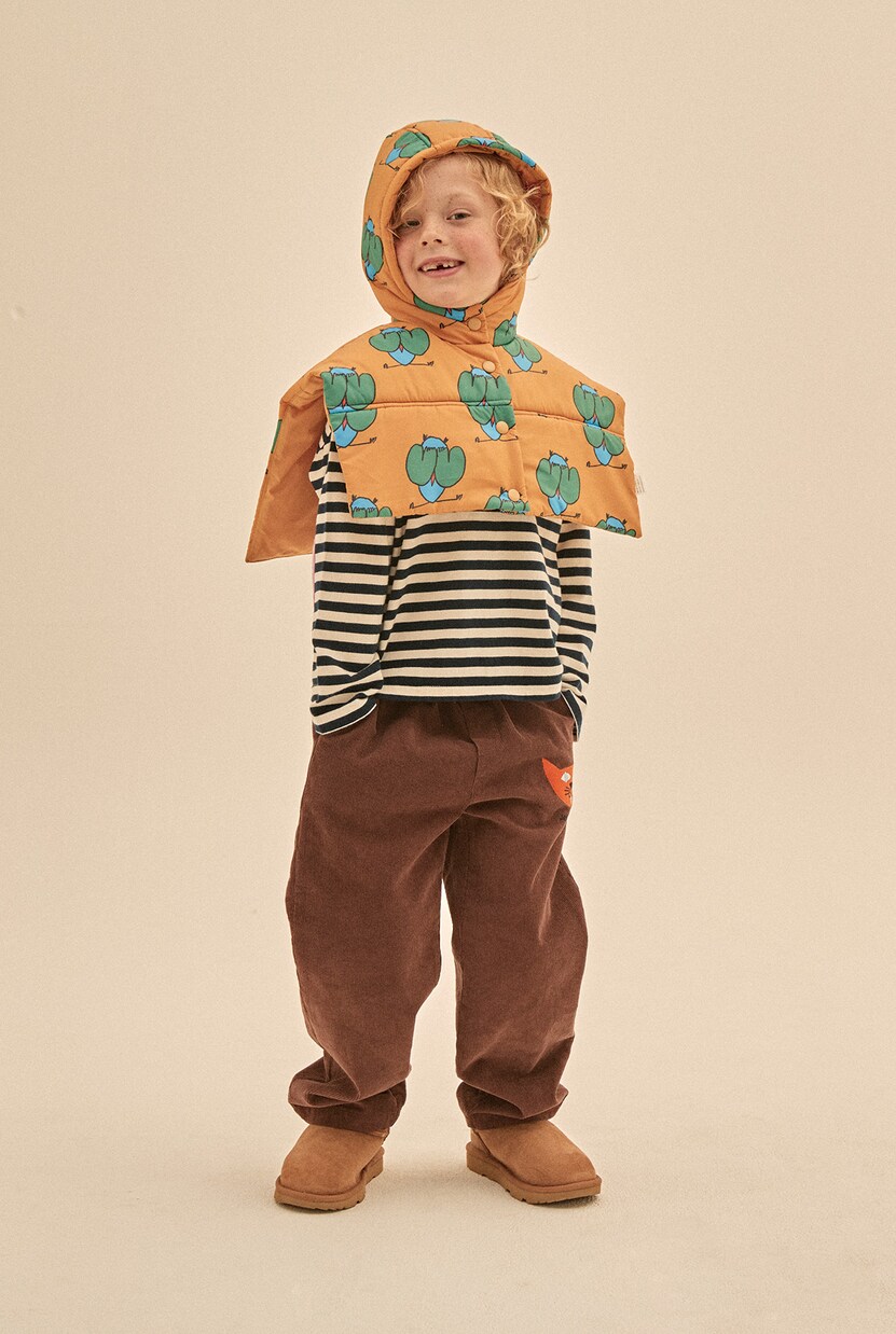 Cat cotton corduroy pants | Jellymallow