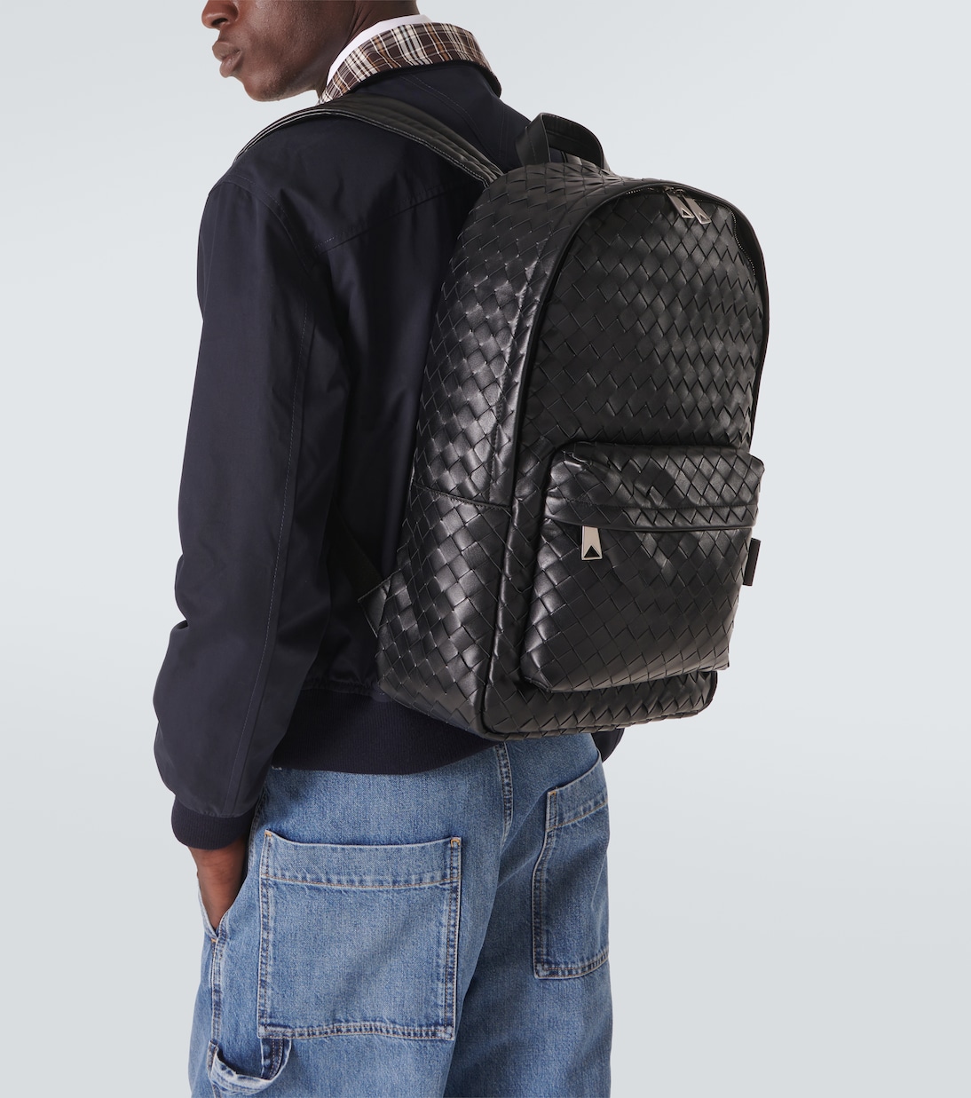 Rucksack Intrecciato aus Leder | Bottega Veneta