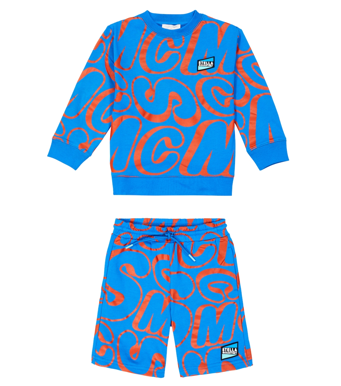 Set aus Sweatshirt und Shorts | Stella McCartney Kids