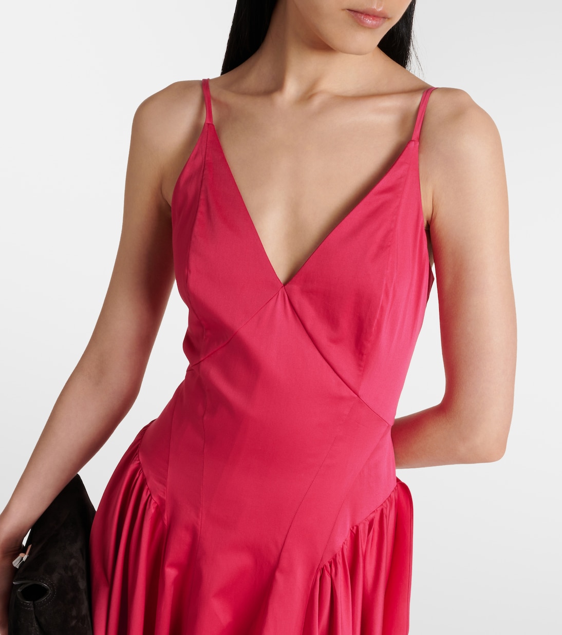 Robe midi Solene en coton mélangé | Tove