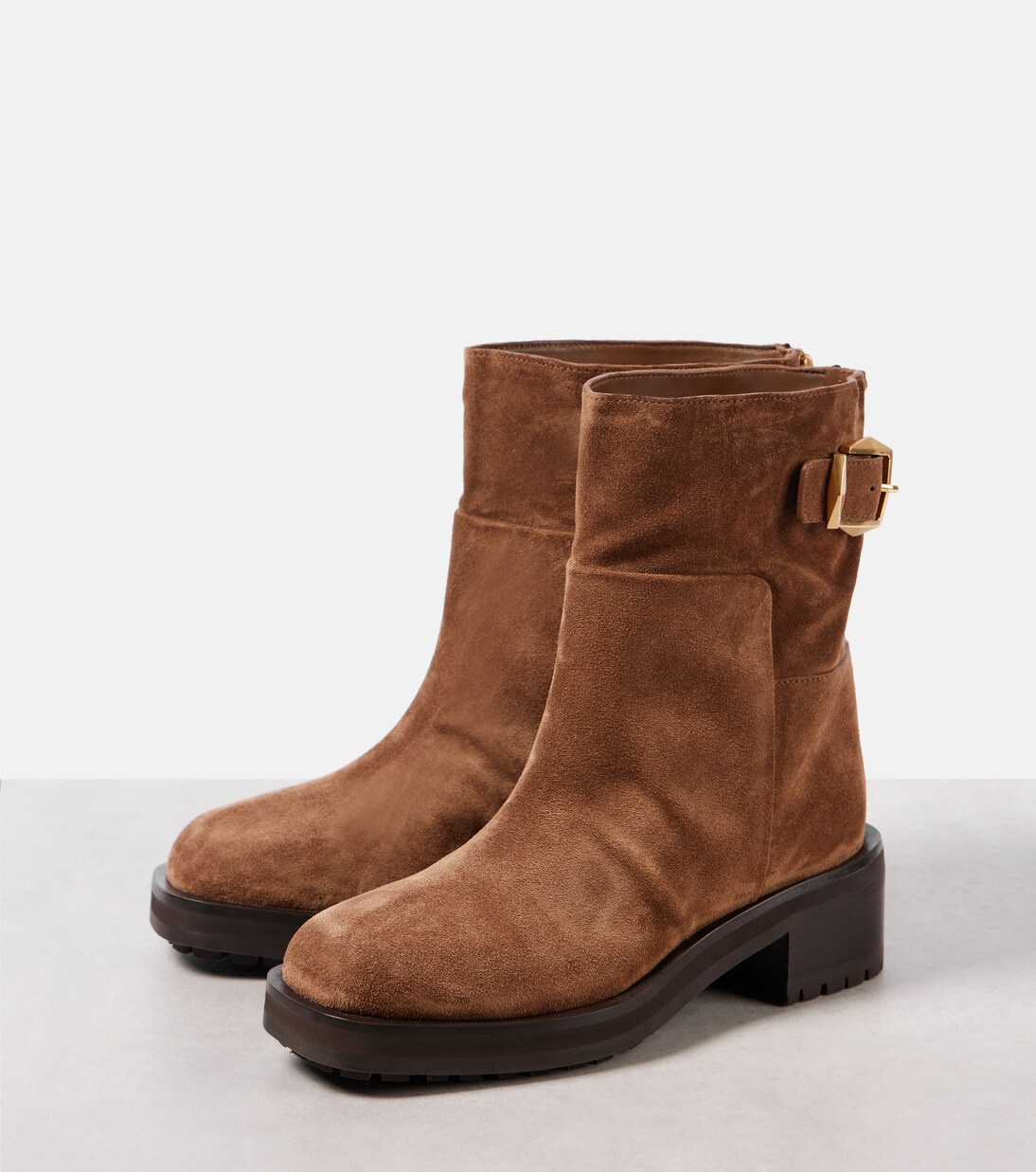 Ankle Boots Brooklyn 50 aus Veloursleder | Jimmy Choo