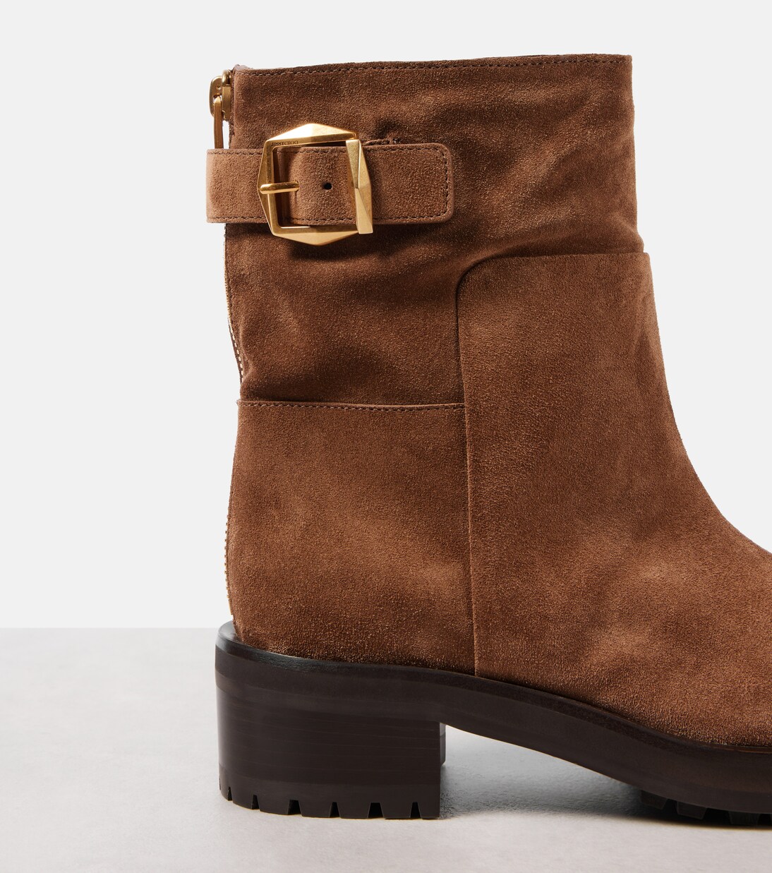 Ankle Boots Brooklyn 50 aus Veloursleder | Jimmy Choo