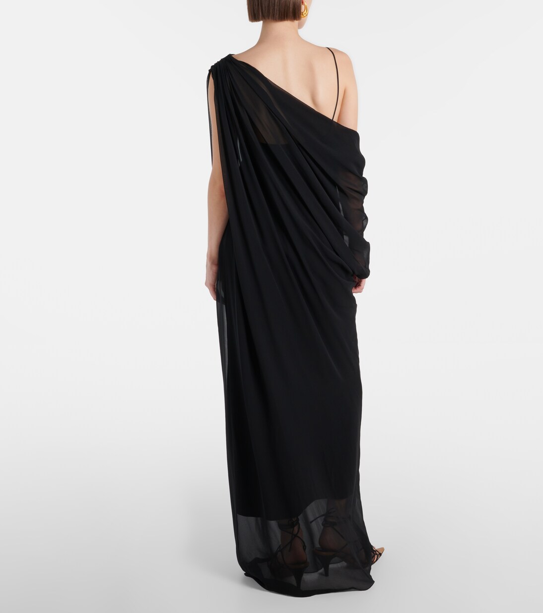 Robe longue Taj en soie | Khaite