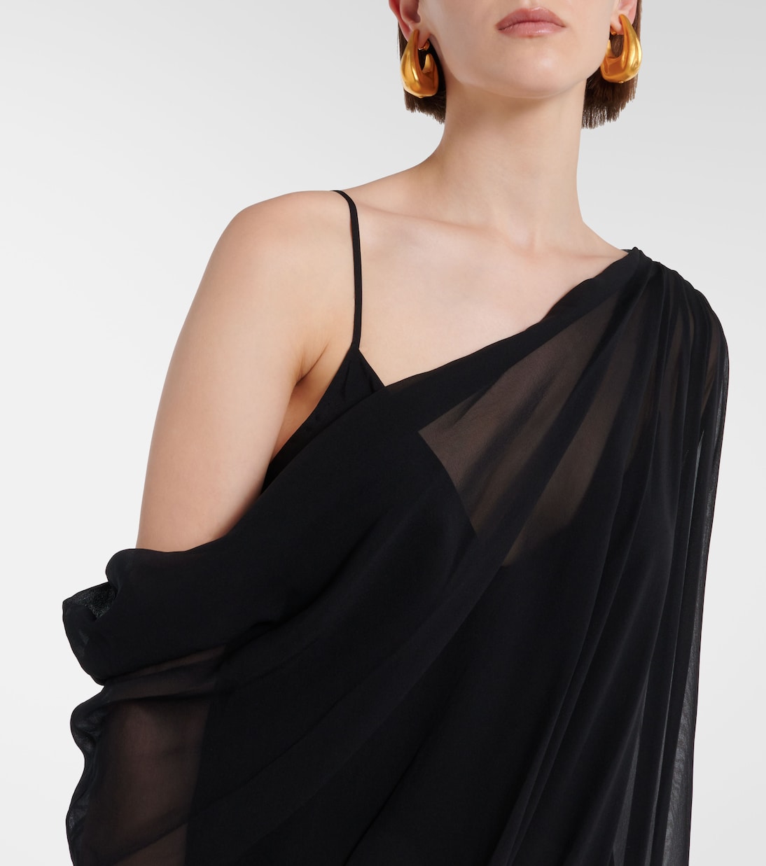 Robe longue Taj en soie | Khaite