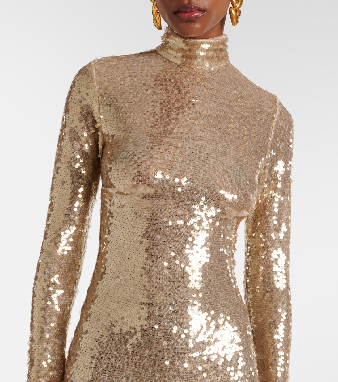 Robe longue à sequins | The New Arrivals Ilkyaz Ozel