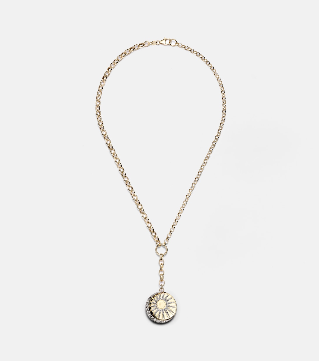 Collana Balance in oro 18kt con diamanti | FoundRae